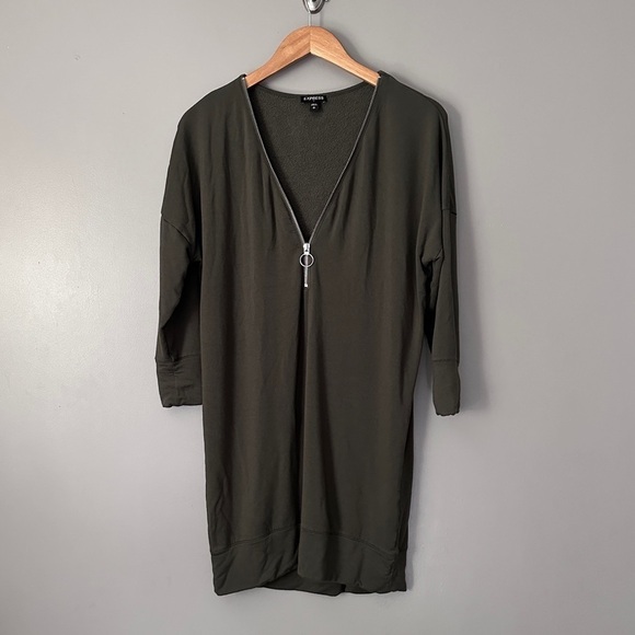 Express Sweatshirt Dress - Picture 1 of 6